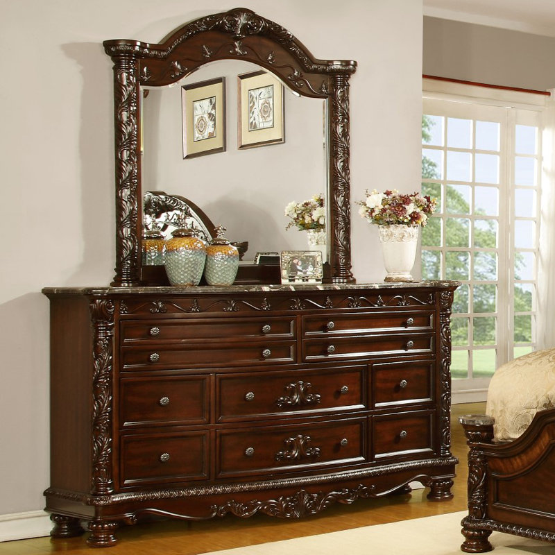 10 drawer dresser with mirror discount
